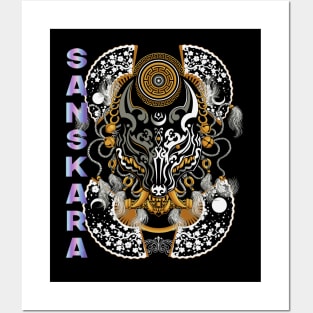 Sanskara Kitsune Japan Design Posters and Art